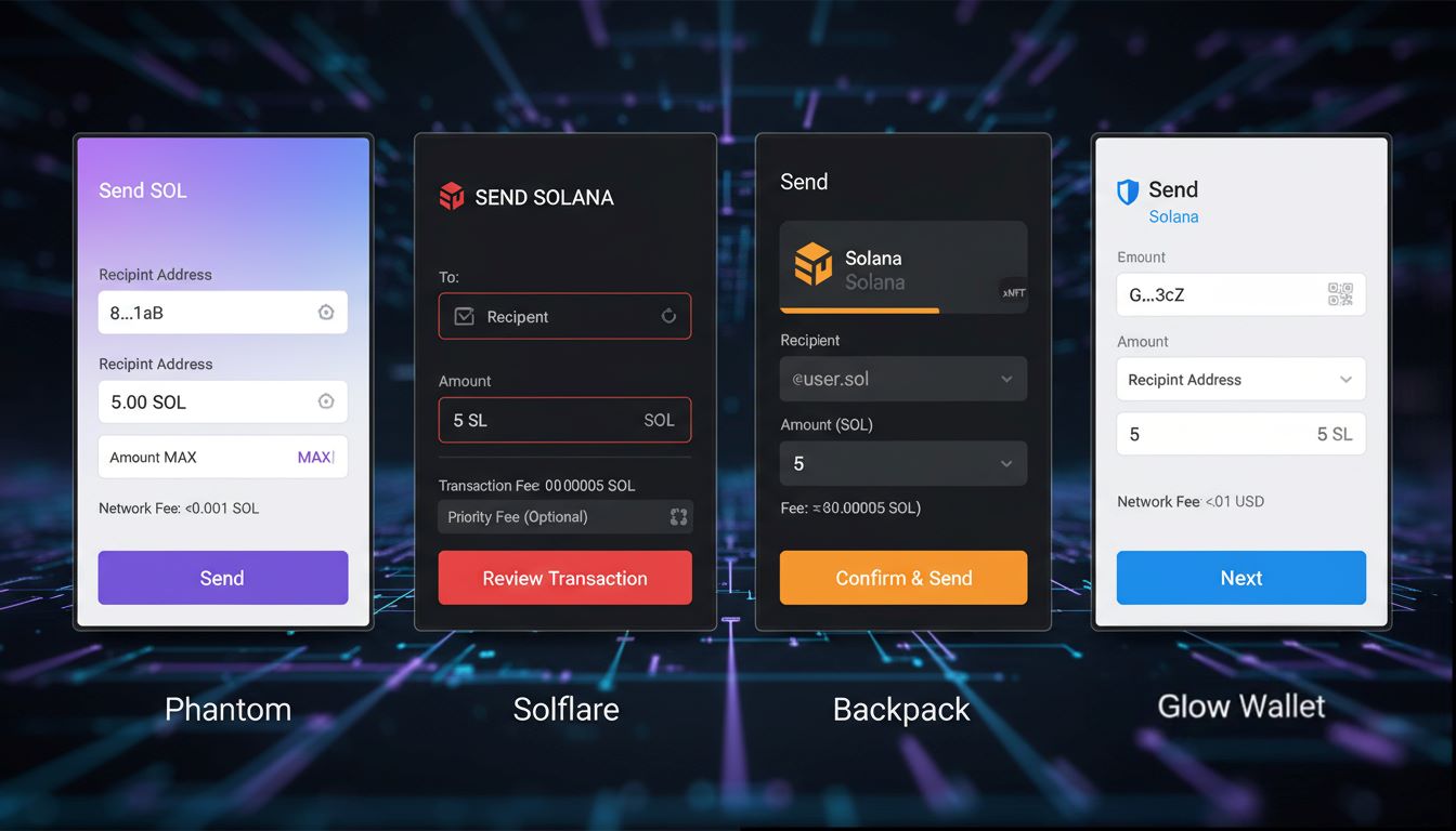 Which best solana wallet is fastest for sending and receiving sol?
